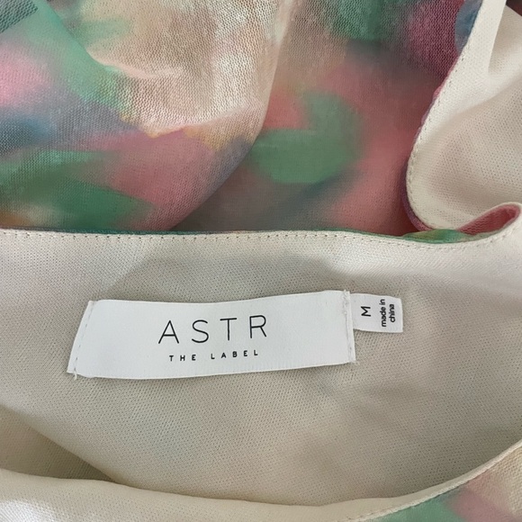 Astr the label one shoulder neck tie midi dress - Picture 12 of 12